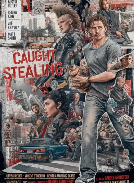دانلود فیلم مچ‌ گیری (Caught Stealing) با دوبله اختصاصی