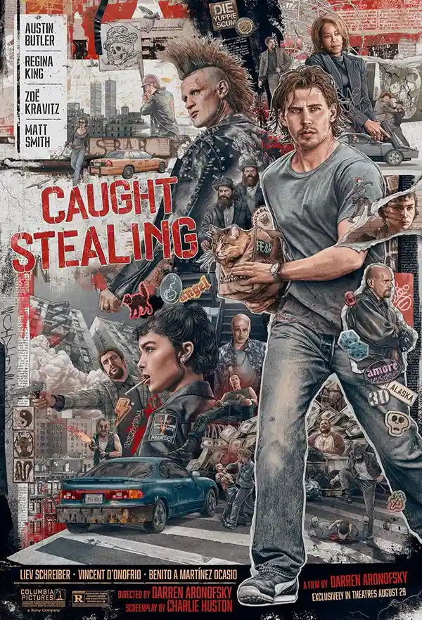 دانلود فیلم مچ‌ گیری (Caught Stealing) با دوبله اختصاصی