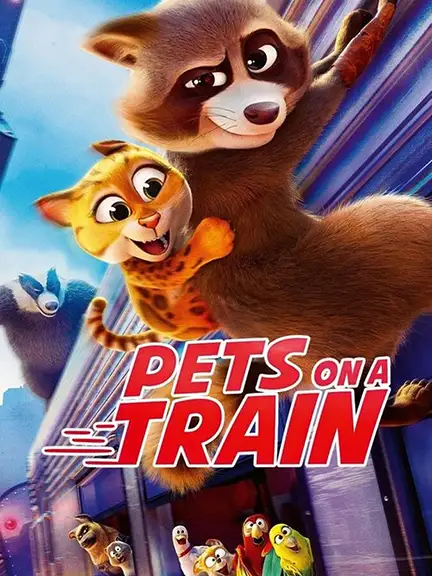 دانلود انیمیشن حیوانات خانگی در قطار 2025 زیرنویس فارسی